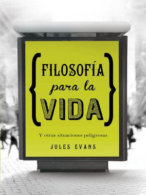cover image of Filosofía para la vida
